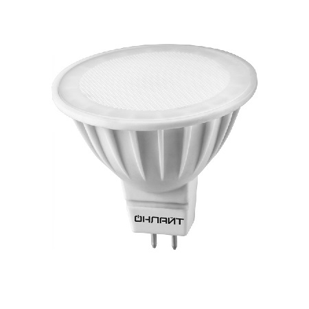 Лампа светодиодная Онлайт MR16 Софит GU5,3 220В 7Вт 560Лм 6500К 50х50мм фото Лампа светодиодная Онлайт MR16 Софит GU5,3 220В 7Вт 560Лм 6500К 50х50мм картинка